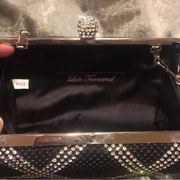 Lulu Townsend- Sparkly Party Clutch Purse - Picture 8 of 9